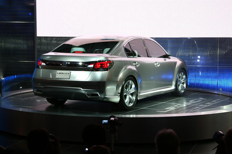 Illustration for article titled Subaru Legacy Concept: Fully Revealed With Details